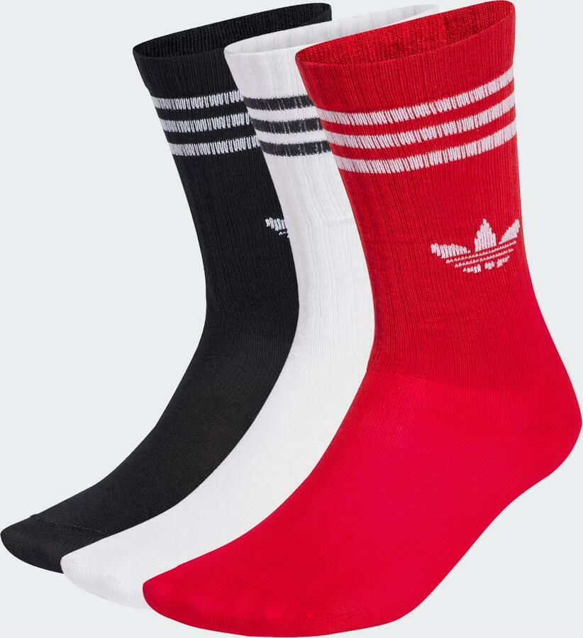 Adidas Originals adicolor Crew Socken (3 Pack) Unisex Sokken zwart Maat 22-24 Kleding - Foto 4