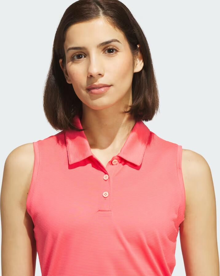 Adidas Solid Ottoman Poloshirt - Foto 3