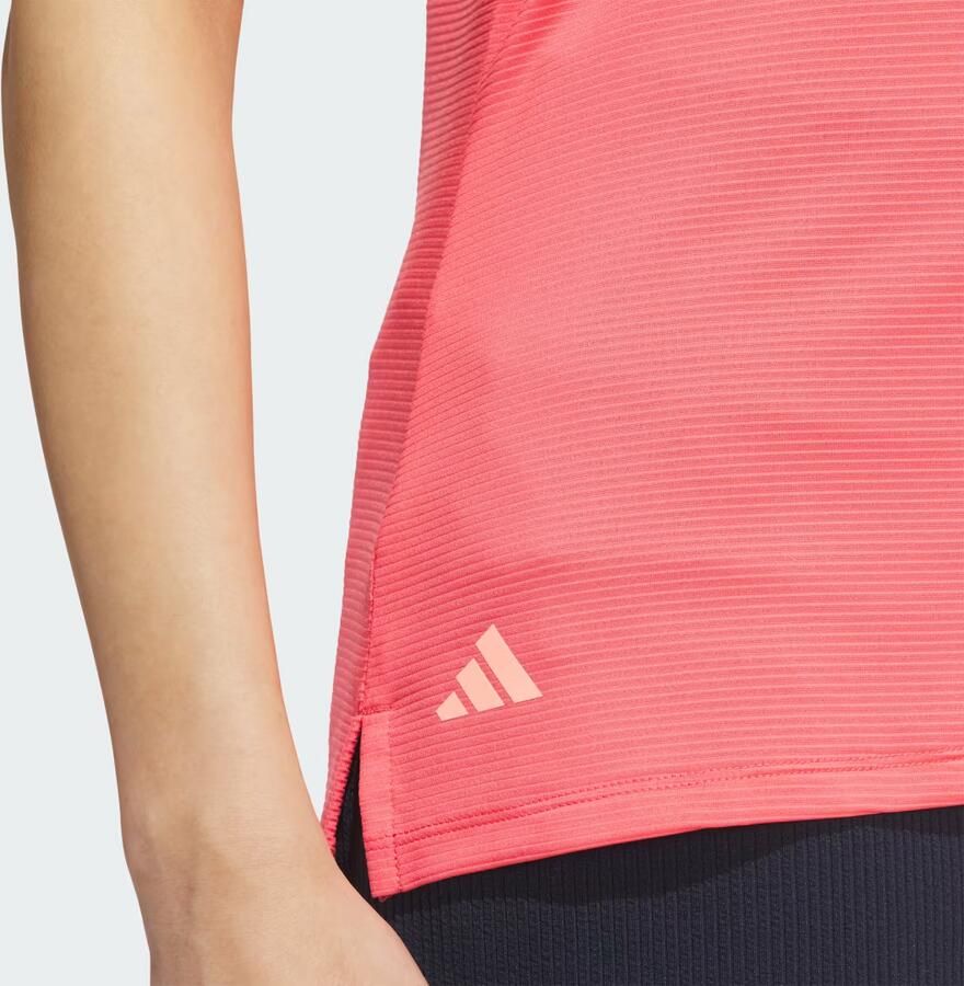 Adidas Solid Ottoman Poloshirt - Foto 2