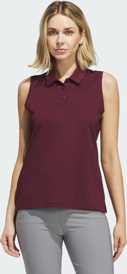 Adidas Solid Ottoman Poloshirt