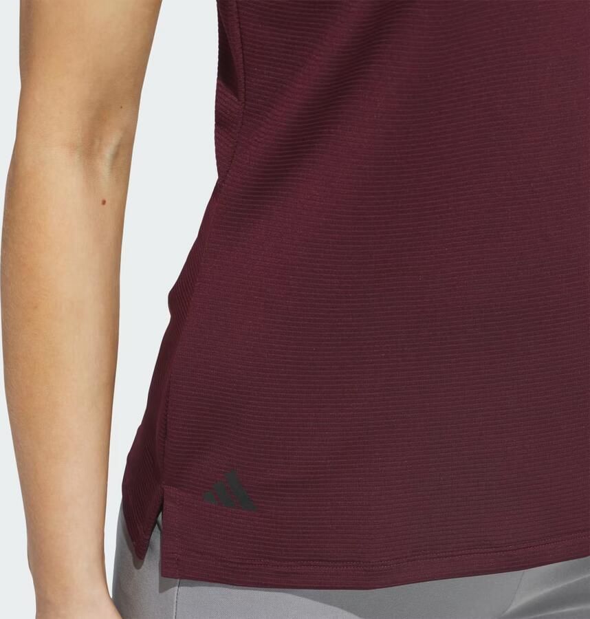 Adidas Solid Ottoman Poloshirt - Foto 2