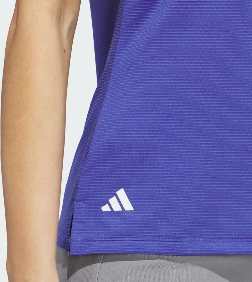 Adidas Solid Ottoman Poloshirt - Foto 2