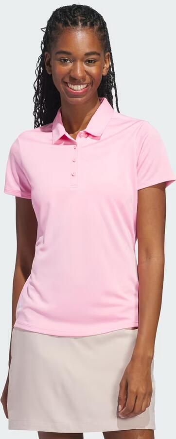 Adidas Performance Solid Performance Poloshirt met Korte Mouwen