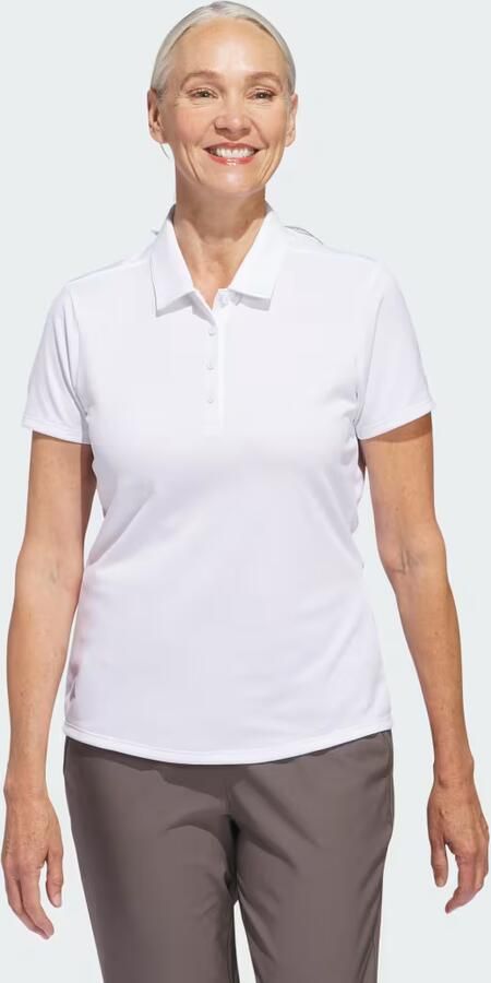 Adidas Performance Solid Performance Poloshirt met Korte Mouwen