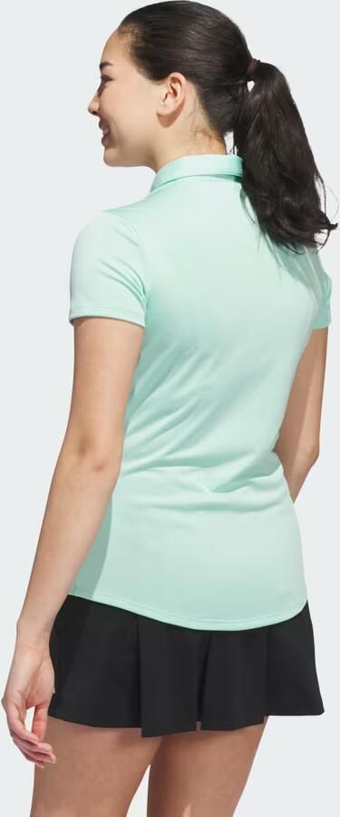 Adidas Solid Performance Poloshirt met Korte Mouwen - Foto 6