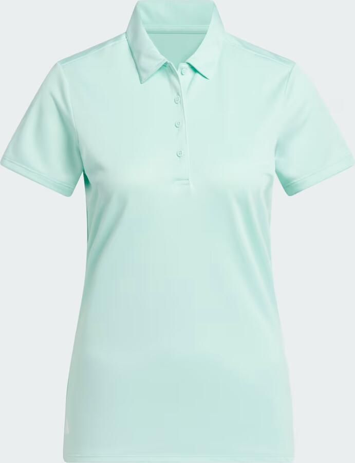 Adidas Solid Performance Poloshirt met Korte Mouwen - Foto 4