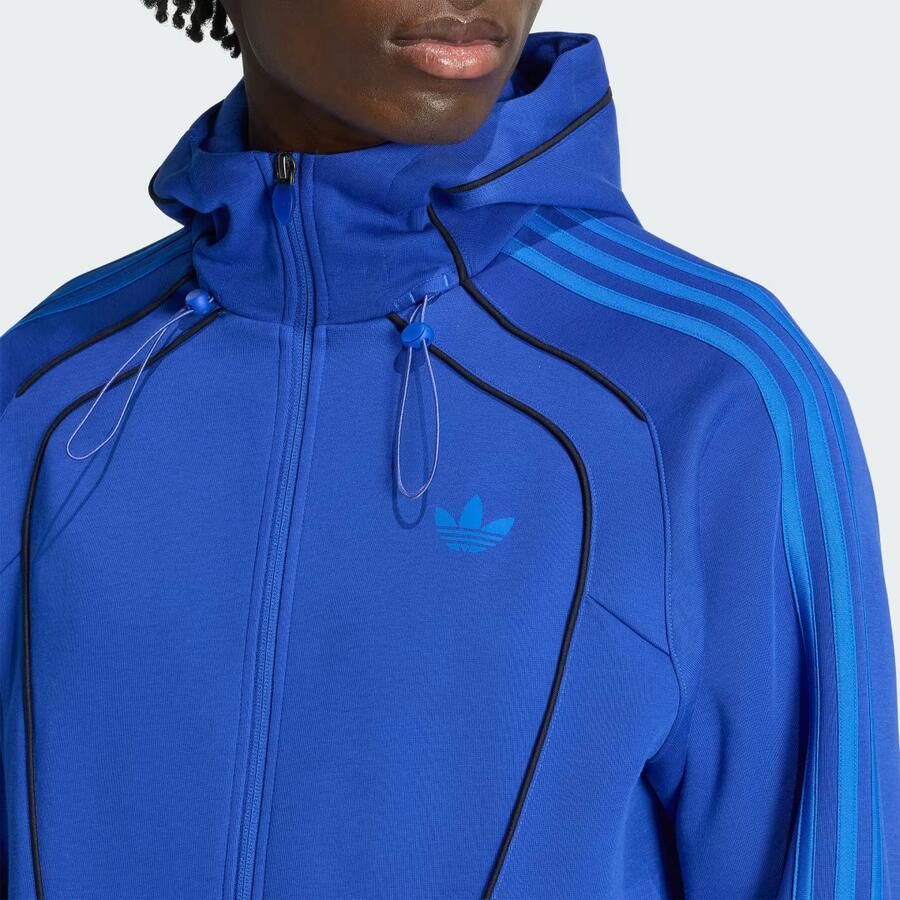 Adidas SPACER TEAMGEIST 26 CUTLINE HOODIE MET LANGE RITSSLUITING - Foto 2