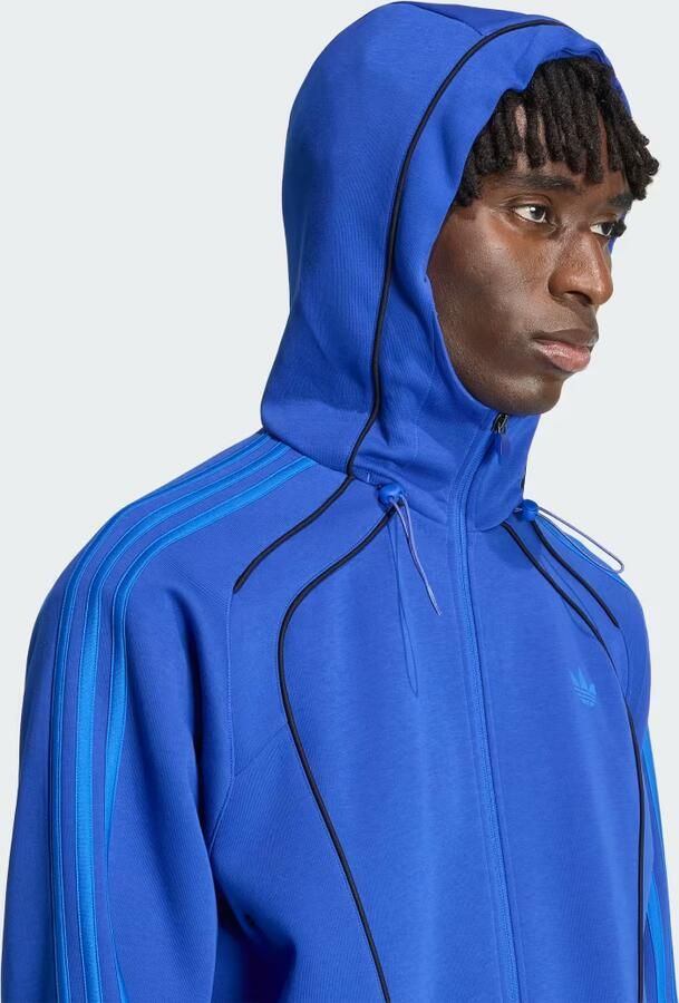 Adidas SPACER TEAMGEIST 26 CUTLINE HOODIE MET LANGE RITSSLUITING - Foto 4