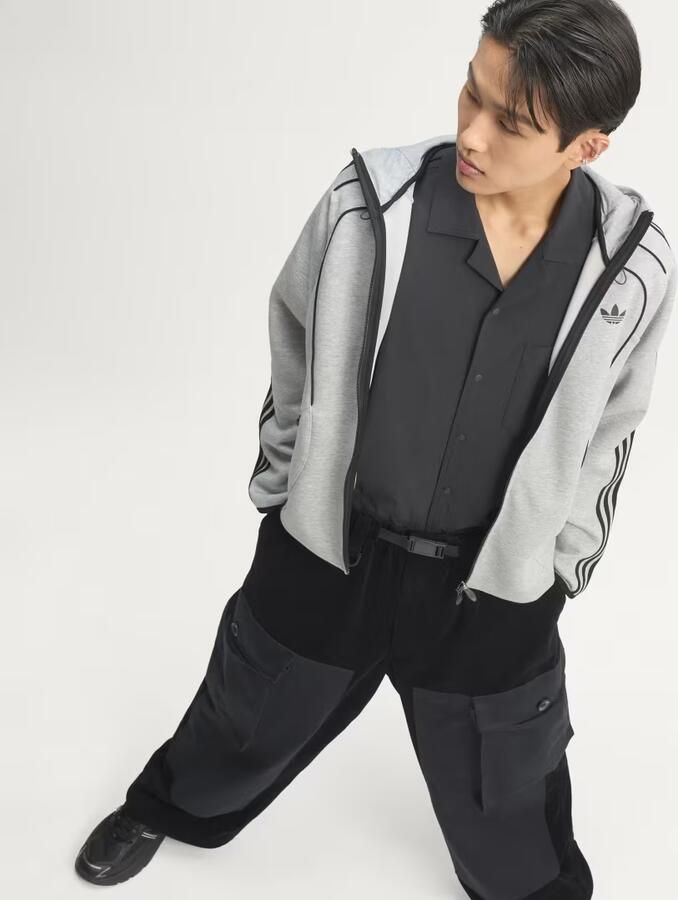 Adidas SPACER TEAMGEIST 26 CUTLINE HOODIE MET LANGE RITSSLUITING - Foto 6