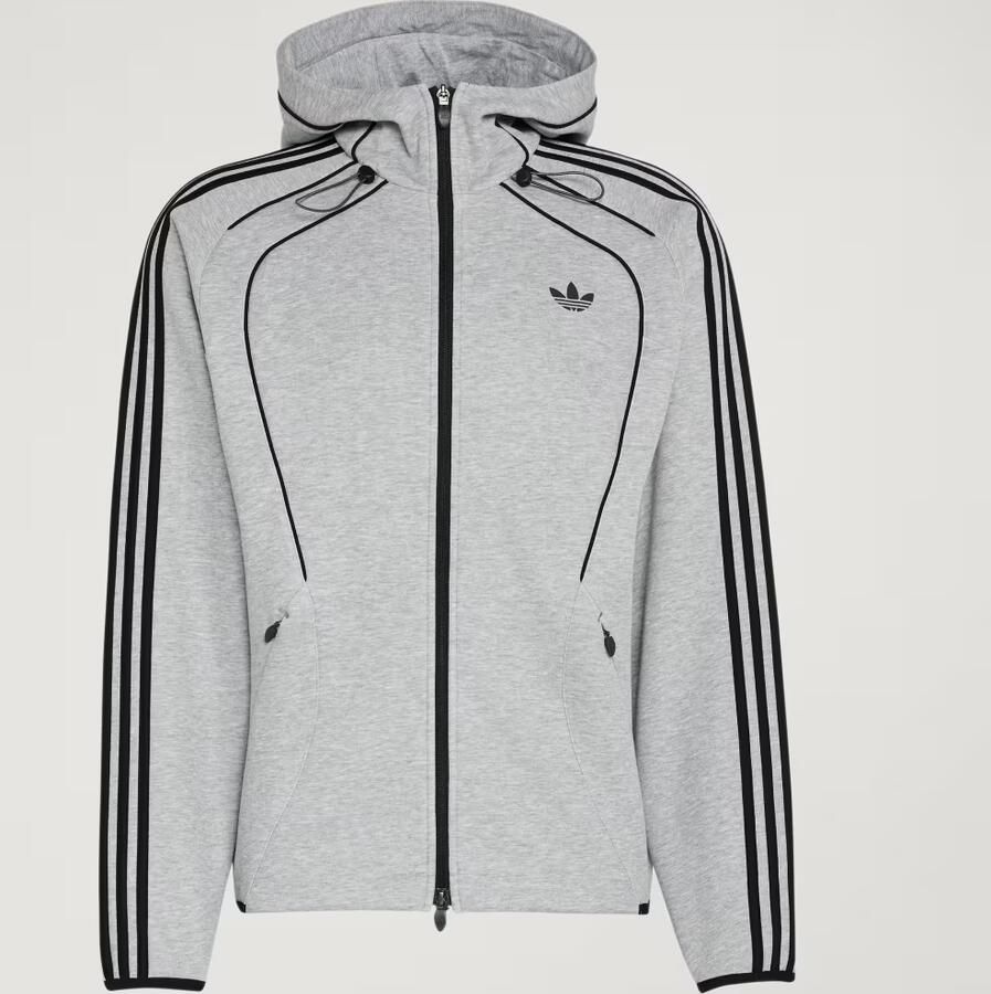 Adidas SPACER TEAMGEIST 26 CUTLINE HOODIE MET LANGE RITSSLUITING - Foto 4