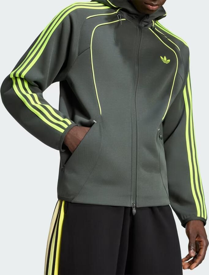 Adidas SPACER TEAMGEIST 26 CUTLINE HOODIE MET LANGE RITSSLUITING - Foto 3