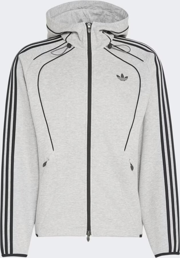 Adidas SPACER TEAMGEIST 26 CUTLINE HOODIE MET LANGE RITSSLUITING - Foto 4