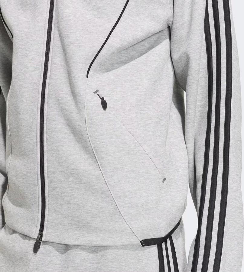 Adidas SPACER TEAMGEIST 26 CUTLINE HOODIE MET LANGE RITSSLUITING - Foto 3