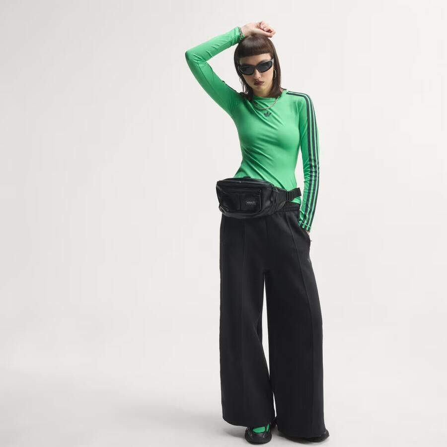 Adidas Originals Spacer Wide Joggers Zwart- Dames Zwart - Foto 4