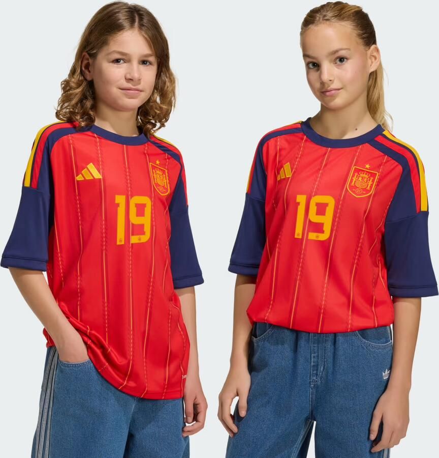 Adidas Spain 26 Home Youth Jersey Lamine Yamal