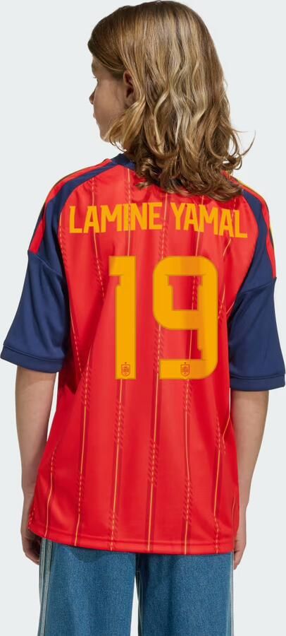 Adidas Spain 26 Home Youth Jersey Lamine Yamal - Foto 5