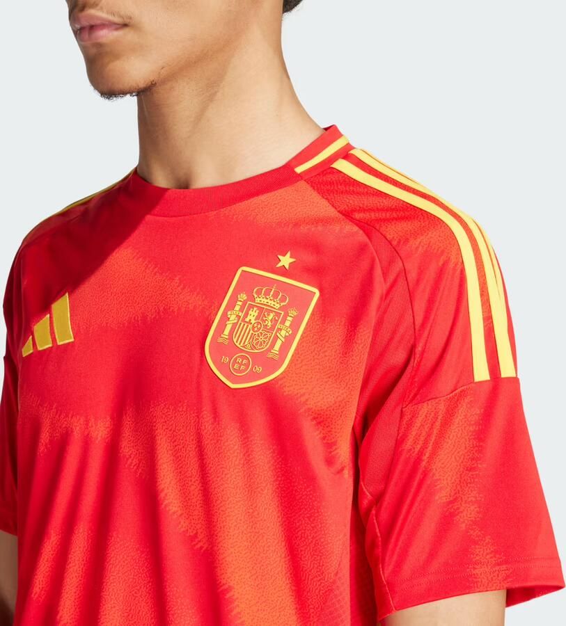 Adidas Spain 2024 Home Shirt Better Scarlet- Heren Better Scarlet