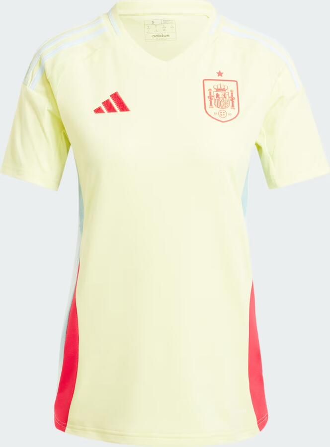 Adidas Spanje 24 Uitshirt Geel- Dames Geel