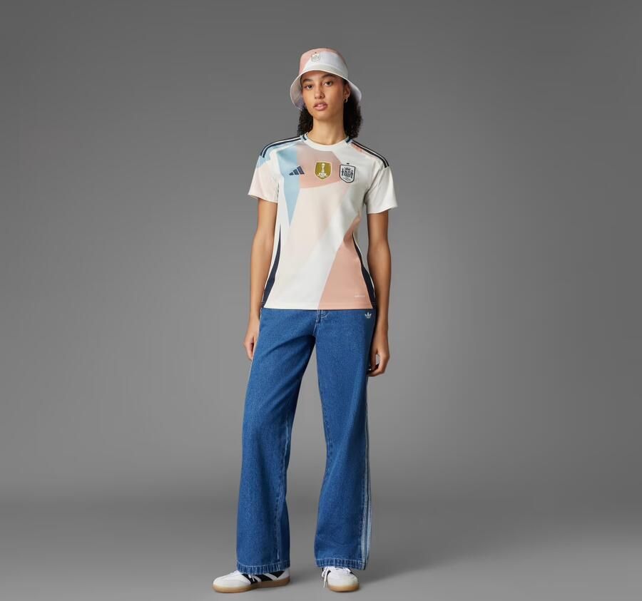 Adidas Spanje 25 (Vrouwenelftal) Uitshirt Wit- Dames Wit - Foto 5