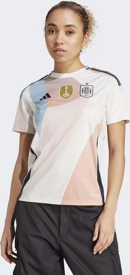 Adidas Spanje 25 (Vrouwenelftal) Uitshirt Wit- Dames Wit