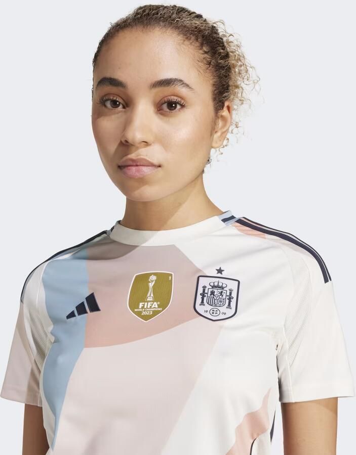 Adidas Spanje 25 (Vrouwenelftal) Uitshirt Wit- Dames Wit - Foto 4