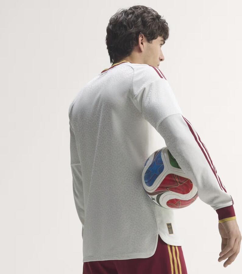 Adidas Spanje 26 Authentiek Uitshirt met Lange Mouwen - Foto 6