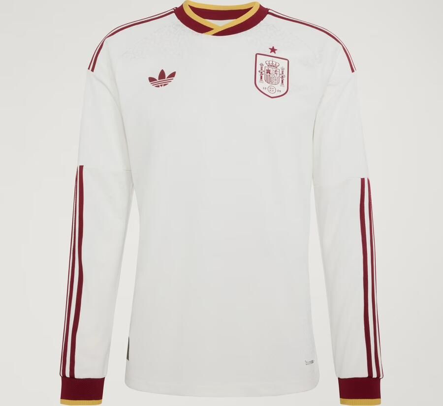 Adidas Spanje 26 Authentiek Uitshirt met Lange Mouwen - Foto 3