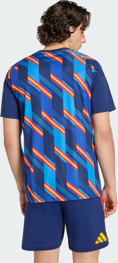 Adidas Spain 2026 Pre Match Shirt Blauw- Heren Blauw - Foto 5