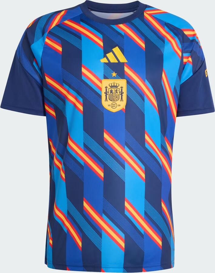 Adidas Spain 2026 Pre Match Shirt Blauw- Heren Blauw - Foto 2