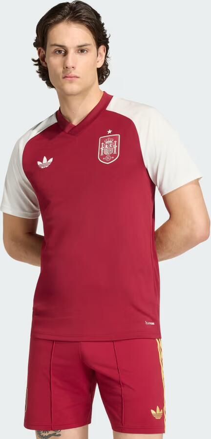Adidas T-shirt Korte Mouw Preshirt Away Spain Football Jersey
