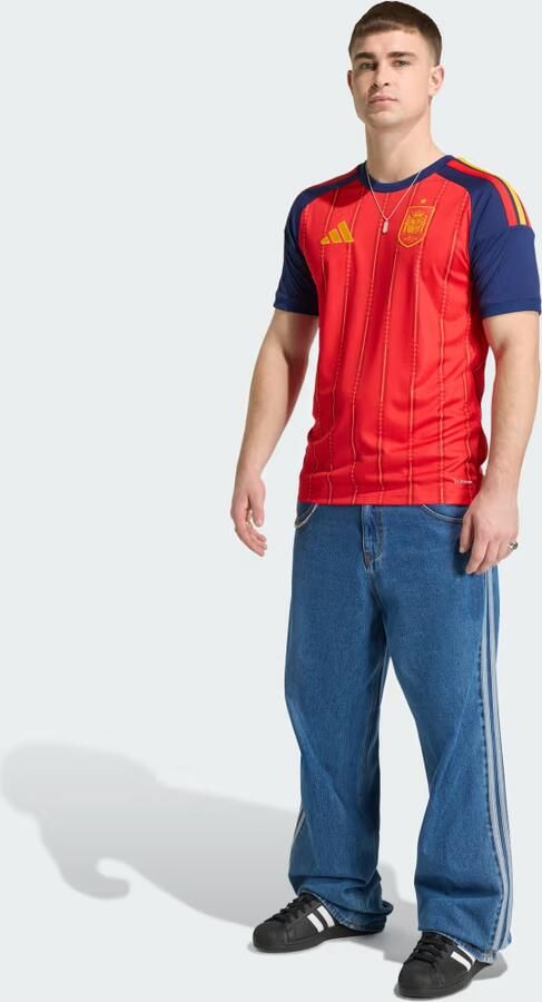 Adidas T-shirt Korte Mouw Home Spain Football Jersey - Foto 6