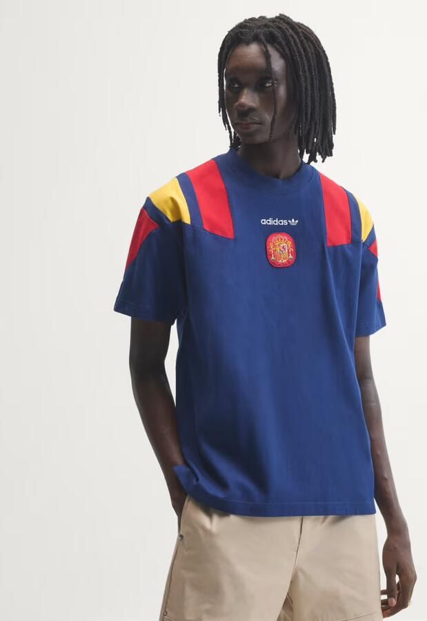 Adidas Originals Spain EQT T-Shirt Blauw- Heren Blauw