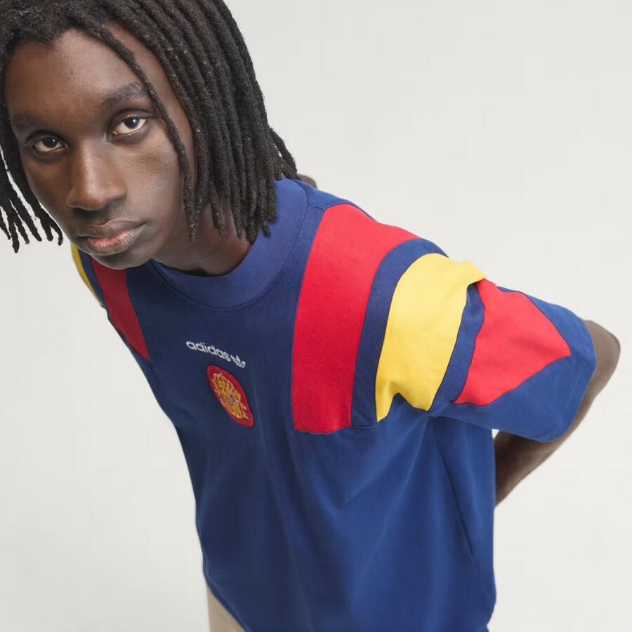 Adidas Originals Spain EQT T-Shirt Blauw- Heren Blauw - Foto 3