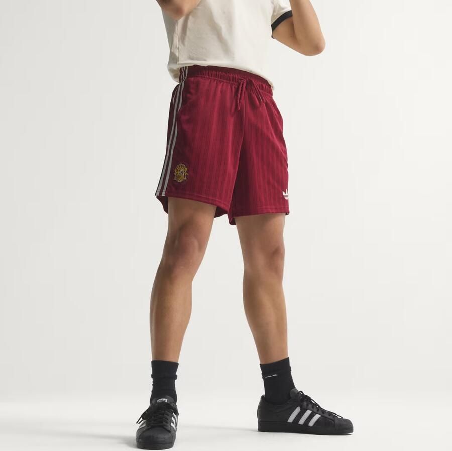 Adidas Originals regular fit sportshorts met contraststrepen model 'Spanien'
