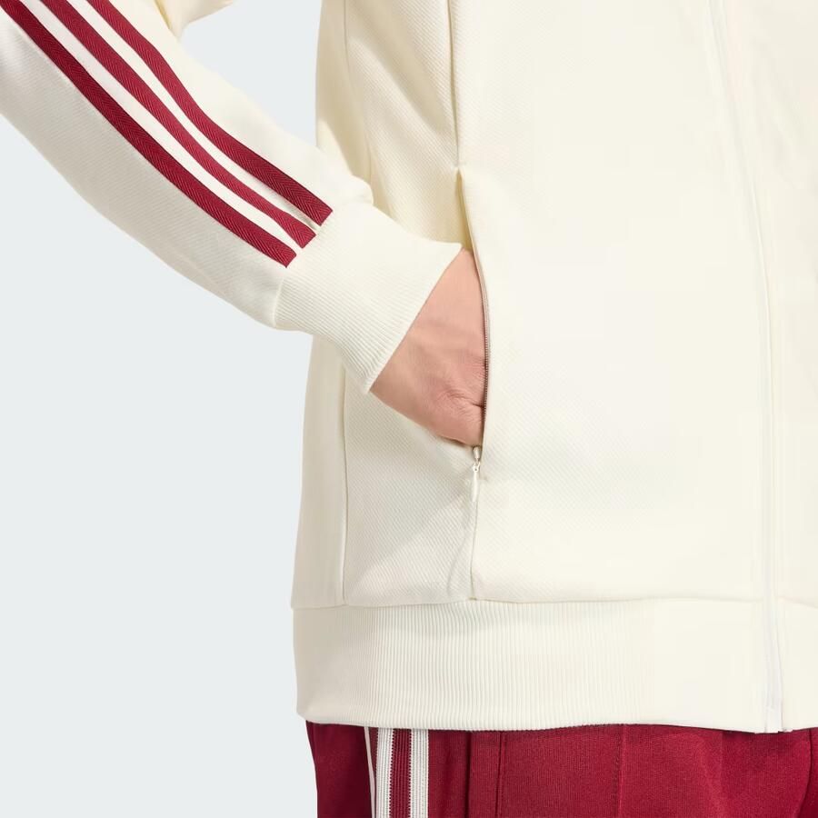Adidas Sportswear regular fit trainingsjack van katoenmix model 'BLACAS' - Foto 4