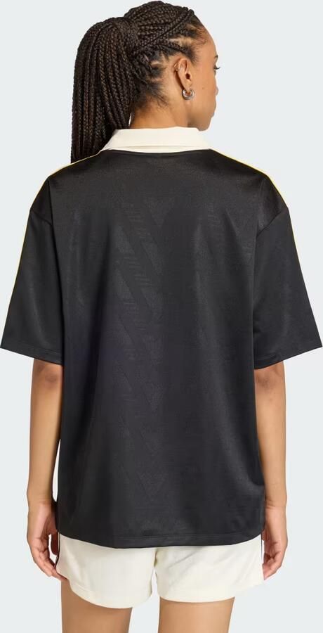 Adidas Originals Sponsor Football T-Shirt Zwart- Dames Zwart - Foto 6