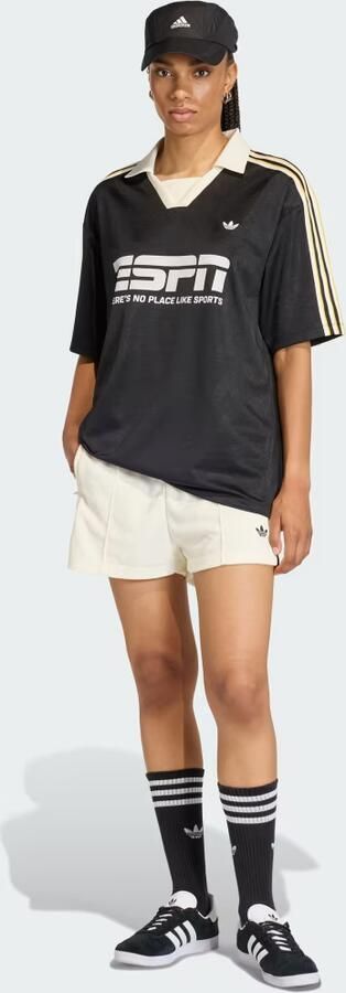 Adidas Originals Sponsor Football T-Shirt Zwart- Dames Zwart - Foto 7