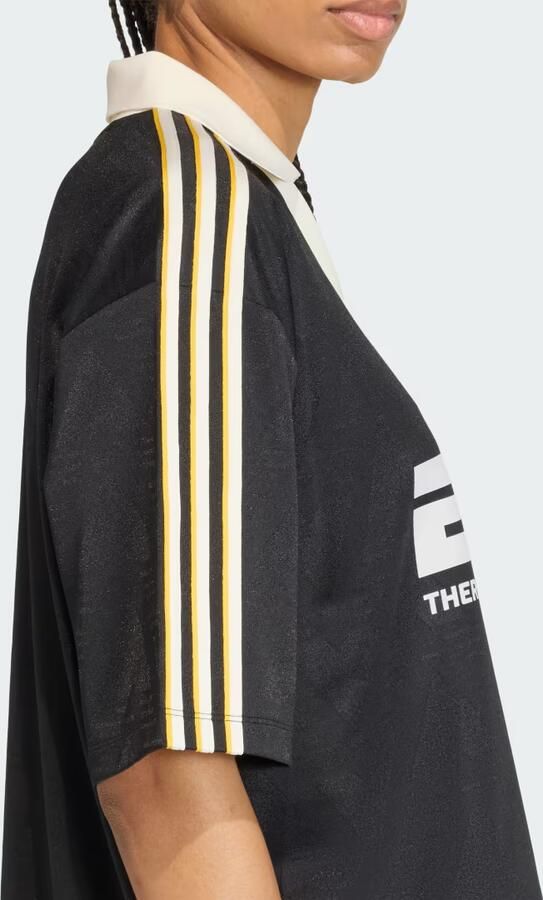 Adidas Originals Sponsor Football T-Shirt Zwart- Dames Zwart - Foto 5