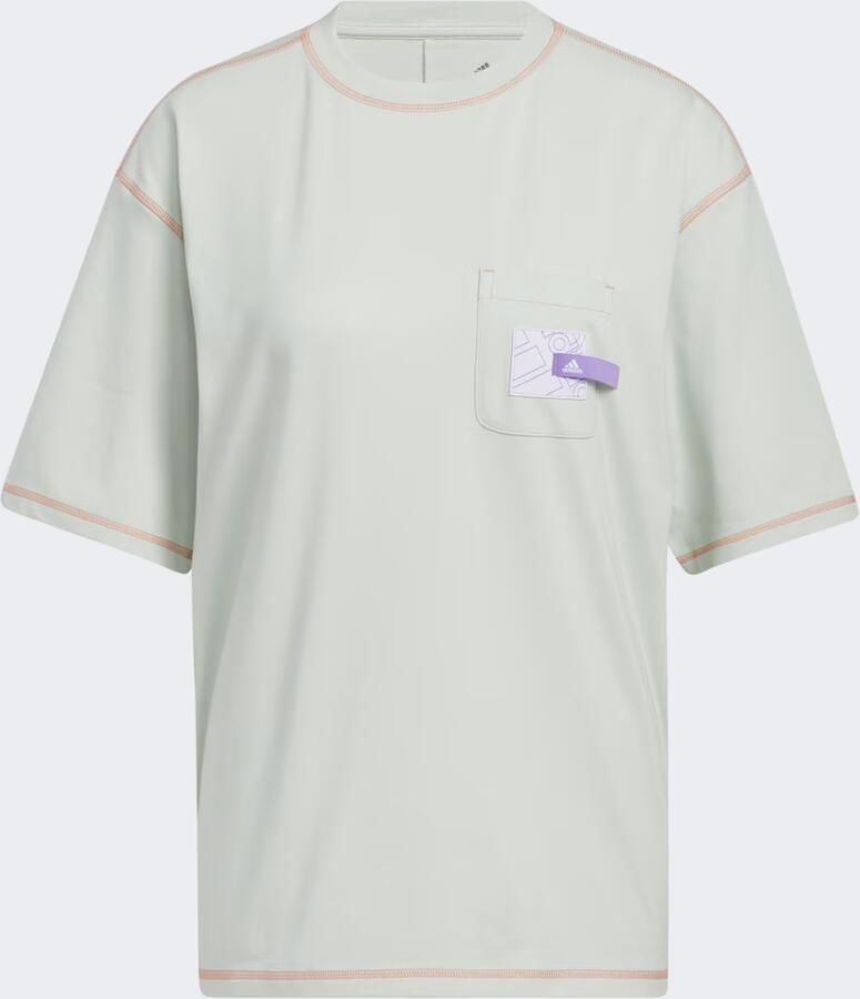 Adidas Sport Statement Boyfriend Pocket T-Shirt