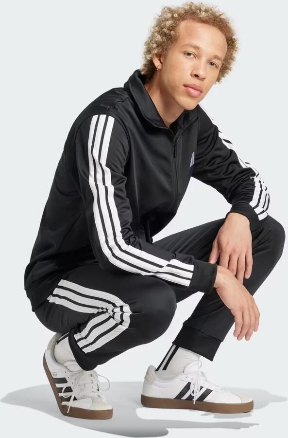 Adidas Originals 3-Stripes Track Suit Men Trainingspakken zwart Maat XL Kleding - Foto 3