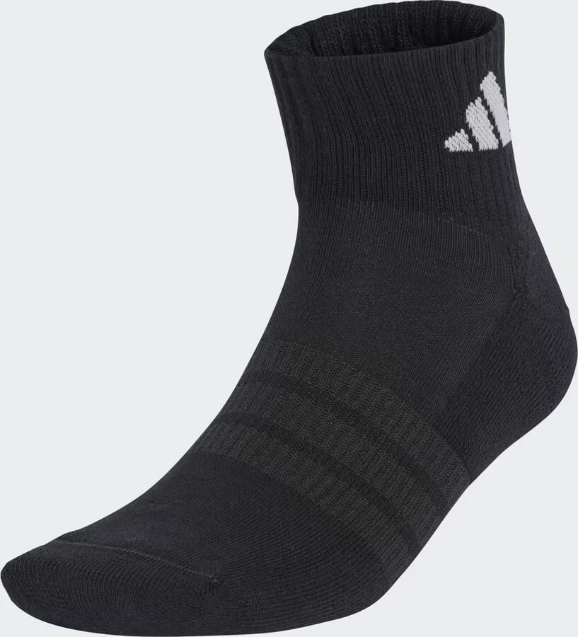 Adidas SPORTSWEAR GEVOERDE ENKELSOKKEN 3 PAAR