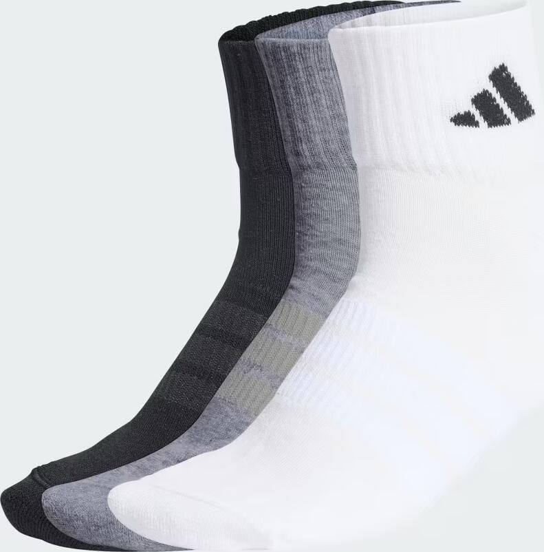 Adidas SPORTSWEAR GEVOERDE ENKELSOKKEN 3 PAAR