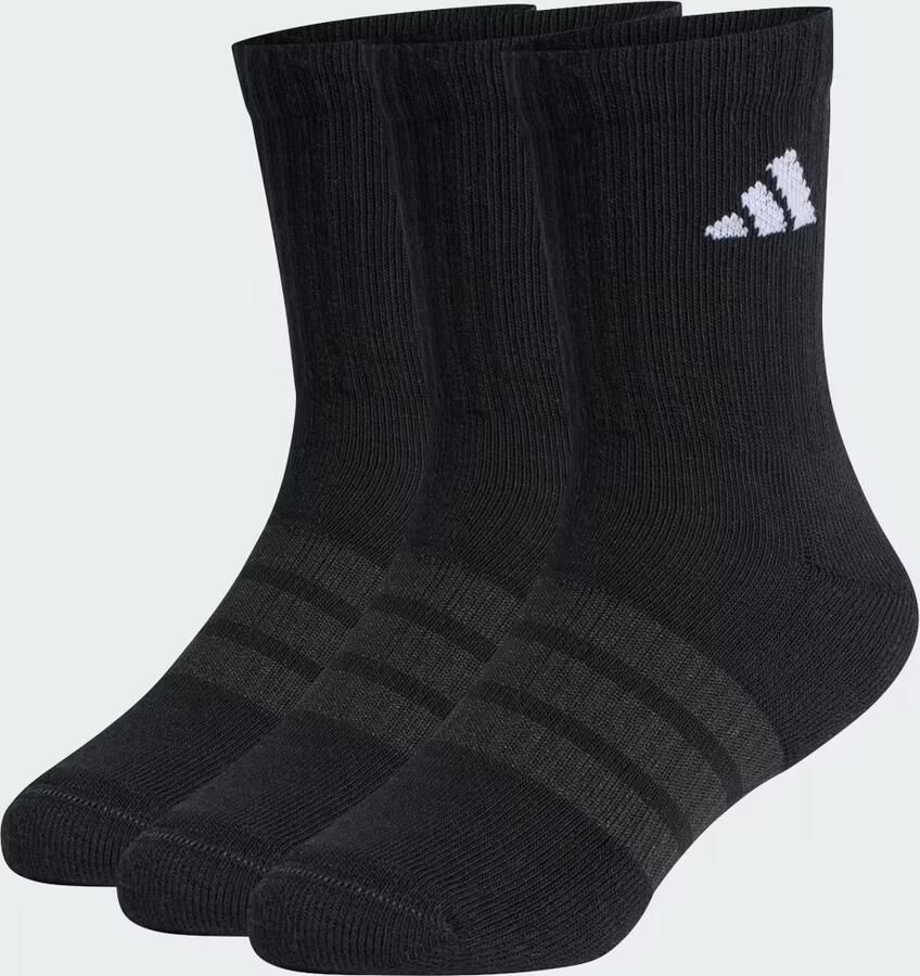 Adidas SPORTSWEAR GEVOERDE SOKKEN 3 PAAR