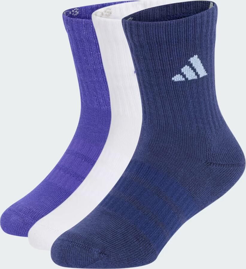 Adidas SPORTSWEAR GEVOERDE SOKKEN 3 PAAR