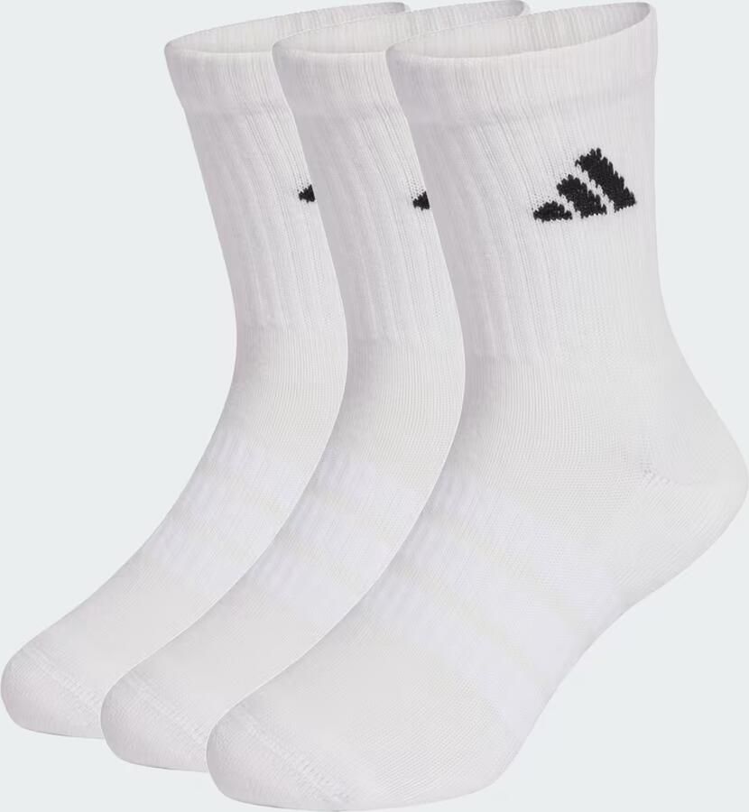 Adidas SPORTSWEAR GEVOERDE SOKKEN 3 PAAR