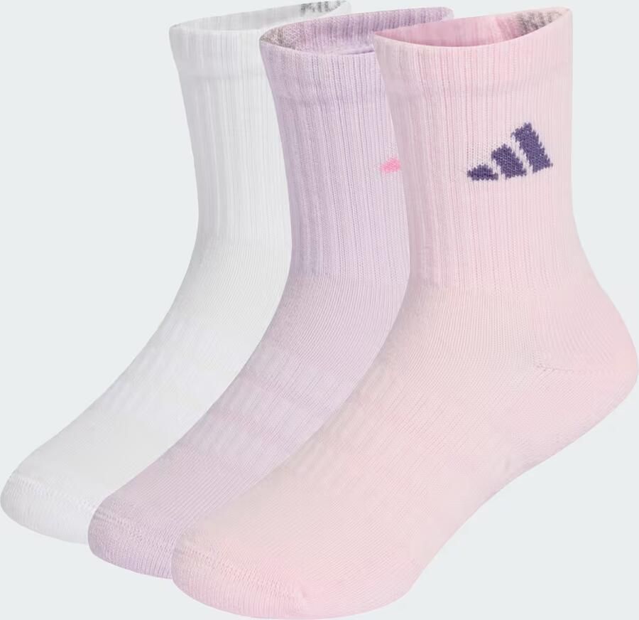 Adidas SPORTSWEAR GEVOERDE SOKKEN 3 PAAR