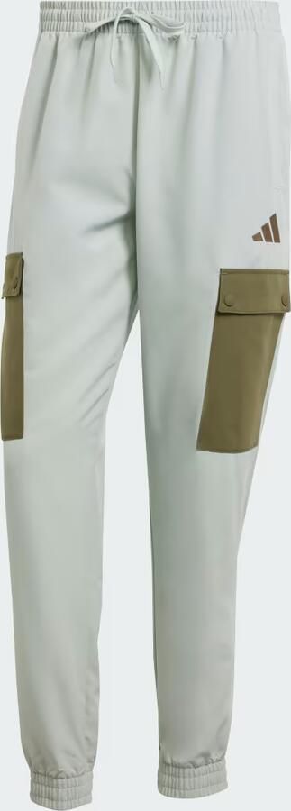 Adidas Sportswear Woven Cargo Trainingspak Grijs- Heren Grijs - Foto 6