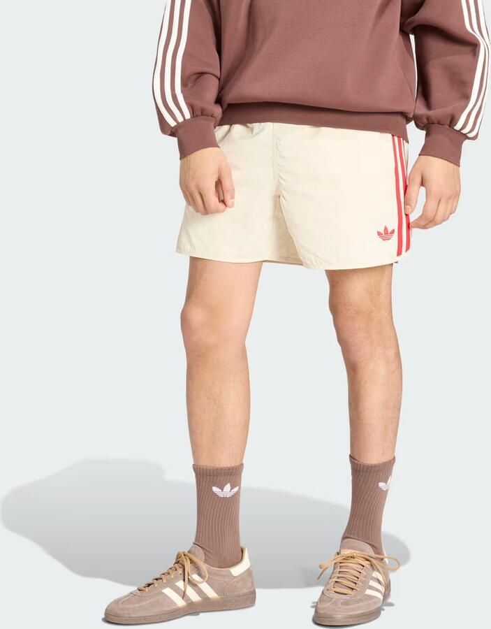 Adidas Originals regular fit trainingsshorts met gestikt logo