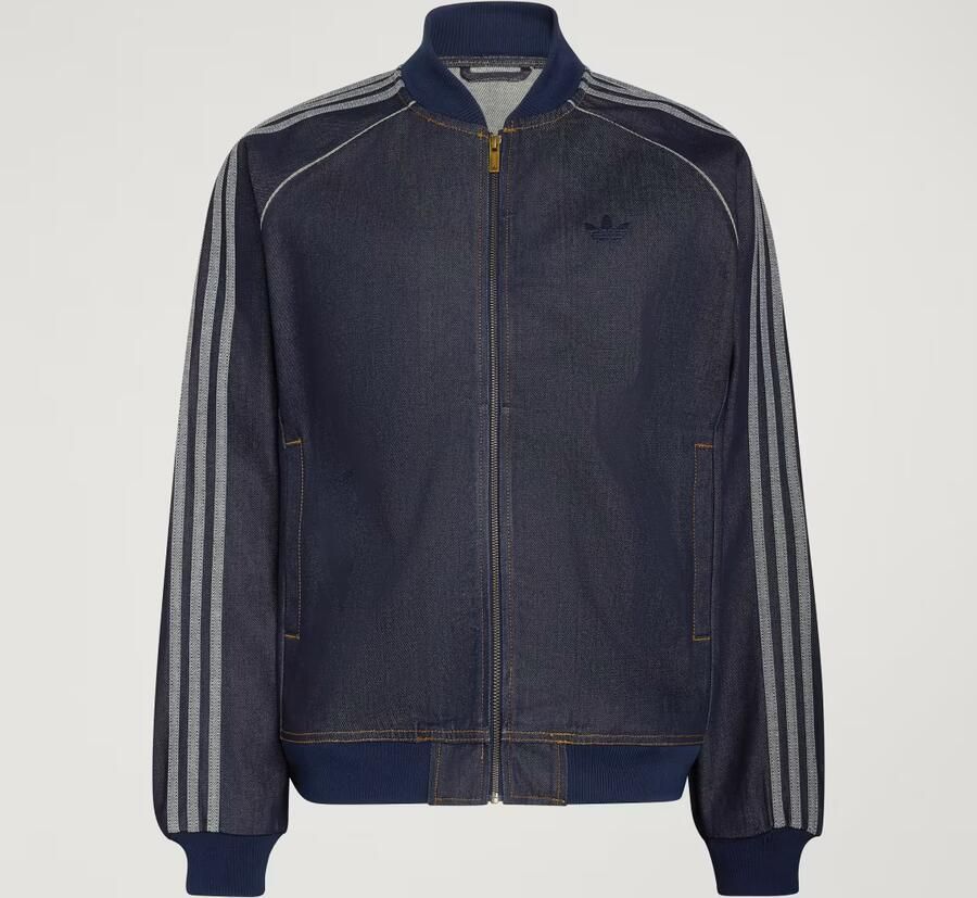 Adidas Originals Loose fit jeansjack van puur katoen met gestikt logo - Foto 5