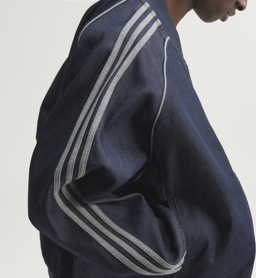 Adidas Originals Loose fit jeansjack van puur katoen met gestikt logo - Foto 4